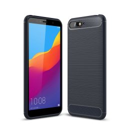 Силиконов гръб Rugged Armor за Huawei Y6 2018 - тъмно син
