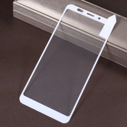 Удароустойчив стъклен протектор покриващ целия екран марка RURIHAI за Xiaomi Redmi Note 5 - цвят бял
