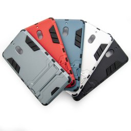 Хибриден гръб със стойка за Nokia 2.1