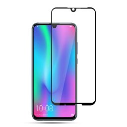 Удароустойчив стъклен протектор покриващ целия екран марка MOCOLO за Huawei P Smart 2019 - цвят черен