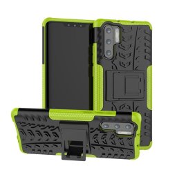 Двупластов гръб със стойка за Huawei P30 Pro - зелен