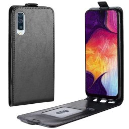 Кожен калъф flip за Samsung Galaxy А50/A30s - черен