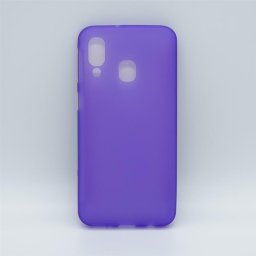Силиконов гръб за Samsung Galaxy A40 - лилав