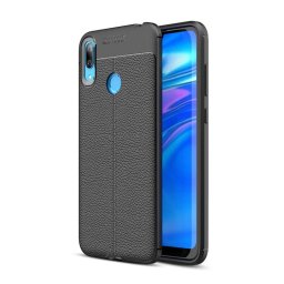 Силиконов гръб Rugged Armor за Huawei Y7 2019 - черен