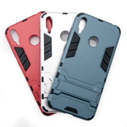 Хибриден гръб със стойка за Huawei Y7 2019
