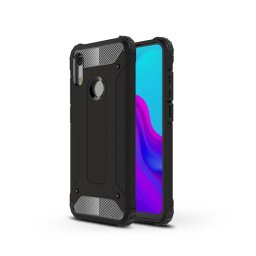 Хибриден гръб за Huawei Y6 2019 - черен