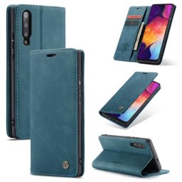 Калъф страничен flip марка CASEME за Samsung Galaxy А50/A30s – тюркоазен