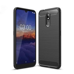 Силиконов гръб Rugged Armor за Nokia 3.2 - черен