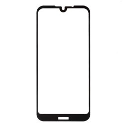 Удароустойчив стъклен протектор за Nokia 4.2 - цвят черен