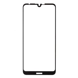 Удароустойчив стъклен протектор за Nokia 3.2 - цвят черен
