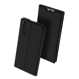Тънък калъф страничен flip марка DUX DUCIS за Samsung Galaxy Note 10 – черен