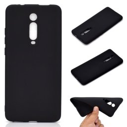 Силиконов гръб за Xiaomi Mi 9T - черен