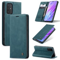 Калъф страничен flip марка CASEME за Samsung Galaxy S20 – син