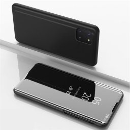 Тънък калъф с полупрозрачно капаче за Samsung Galaxy Note 10 Lite – черен