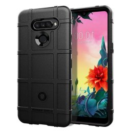 Подсилен силиконов гръб за LG K50s - черен