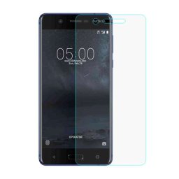 Удароустойчив стъклен протектор за Nokia 5 - цвят прозрачен