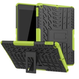 Двупластов гръб със стойка за iPad 10.2 2019 - зелен