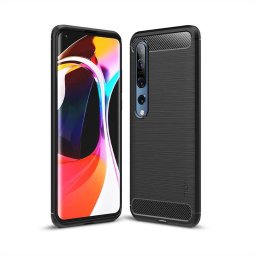 Силиконов гръб марка MOFI за Xiaomi Mi 10 - черен