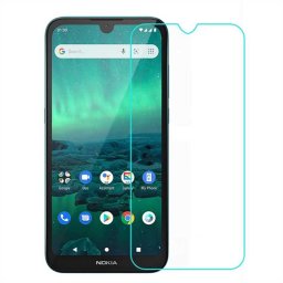 Удароустойчив стъклен протектор за Nokia 1.3 - цвят прозрачен