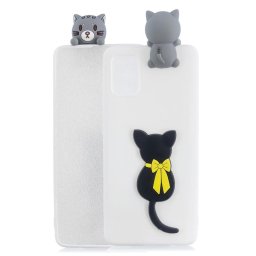 Силиконов гръб за Samsung Galaxy A41 - котка
