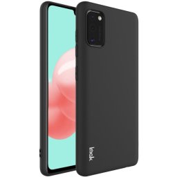 Силиконов гръб марка IMAK за Samsung Galaxy A41 - черен