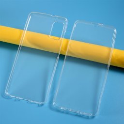 Цялостен силиконов гръб за Samsung Galaxy A41 - прозрачен