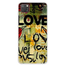Силиконов гръб за Huawei Y5p - Love