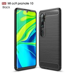 Силиконов гръб Rugged Armor за Xiaomi Mi Note 10 - черен