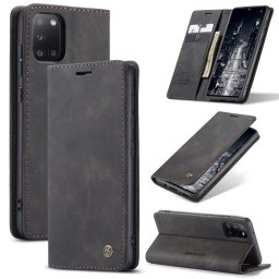 Калъф страничен flip марка CASEME за Samsung Galaxy A31 – черен