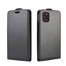 Кожен калъф flip за Samsung Galaxy A31 - черен
