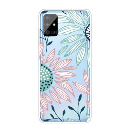 Силиконов гръб за Samsung Galaxy A31 - цветя