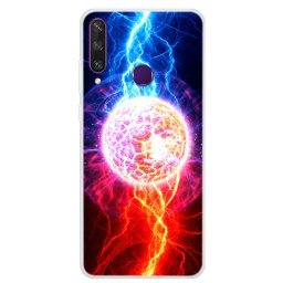 Силиконов гръб за Huawei Y6p - планета