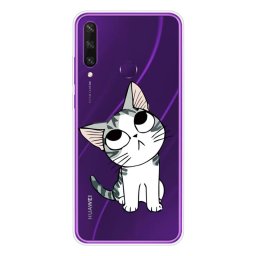 Силиконов гръб за Huawei Y6p - котка
