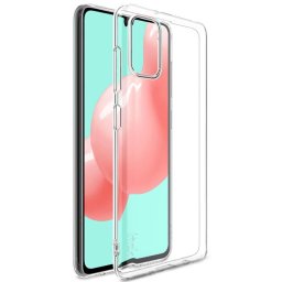 Силиконов гръб марка IMAK за Samsung Galaxy A41 - прозрачен