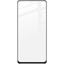 Удароустойчив стъклен протектор за екран марка IMAK за Samsung Galaxy A71 - с черна рамка