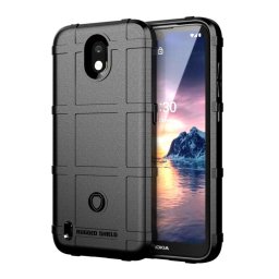 Подсилен силиконов гръб за Nokia 1.3 - черен