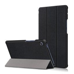 Кожен калъф със сгъващ се капак за Huawei MatePad T8 8 инча - черен
