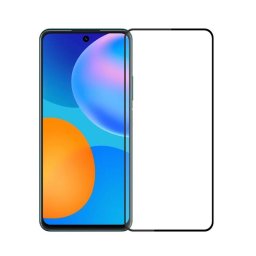 Удароустойчив стъклен протектор покриващ целия екран марка MOFI за Huawei P Smart 2021 - с черна рамка