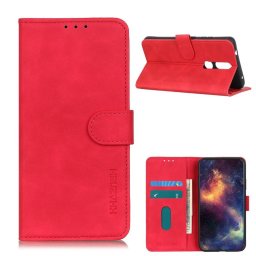 Калъф тип портмоне марка KHAZNEH за Nokia 2.4 - червен