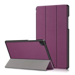 Кожен калъф със сгъващ се капак за Samsung Galaxy Tab A7 10.4 (2020) - лилав