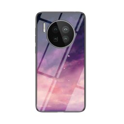Силиконов кейс със стъклен гръб за Huawei Mate 40 Pro - небе