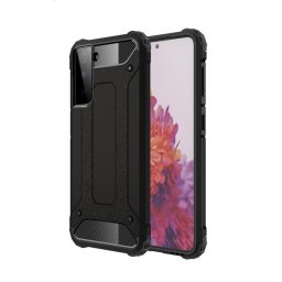 Хибриден гръб за Samsung Galaxy S21 - черен