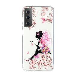 Силиконов гръб за Samsung Galaxy S21 - жена
