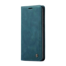 Калъф страничен flip марка CASEME за Samsung Galaxy S21+ – тюркоазен