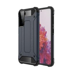 Хибриден гръб за Samsung Galaxy S21+ - син