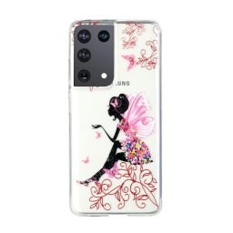 Силиконов гръб за Samsung Galaxy S21 Ultra - жена
