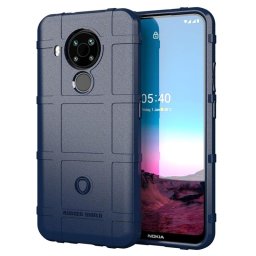 Подсилен силиконов гръб за Nokia 5.4 - тъмно син