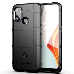 Подсилен силиконов гръб за OnePlus Nord N100 - черен