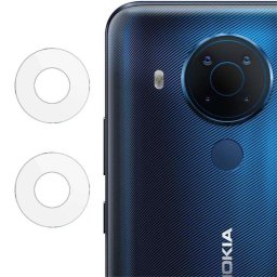 Два броя удароустойчив стъклен протектор за камера марка IMAK за Nokia 5.4