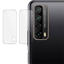 Два броя удароустойчив стъклен протектор за камера марка IMAK за Huawei P Smart 2021